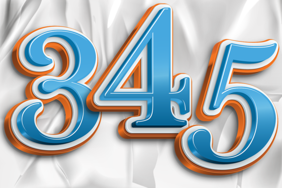 Art Number Vector Graphics & Illustrations