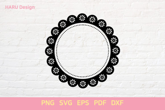 Circle Flower: Graphics for Decorative Elements