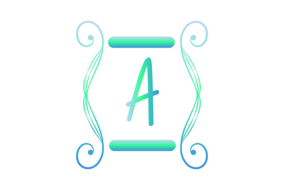 Monogram a: Modern Graphics and Illustrations