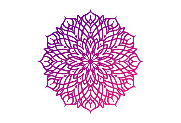 Round Colorful Mandala Shape Logo Icon Review