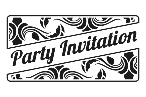 Vintage Charm Meets Modern Embroidery: A Designer’s Take on Party Invitation Card Front