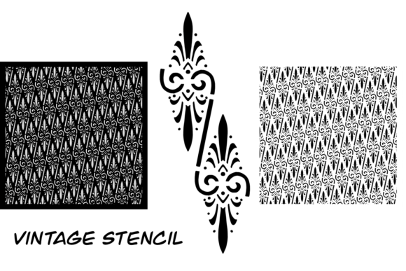 Vintage Stencil Graphics and Illustrations Review
